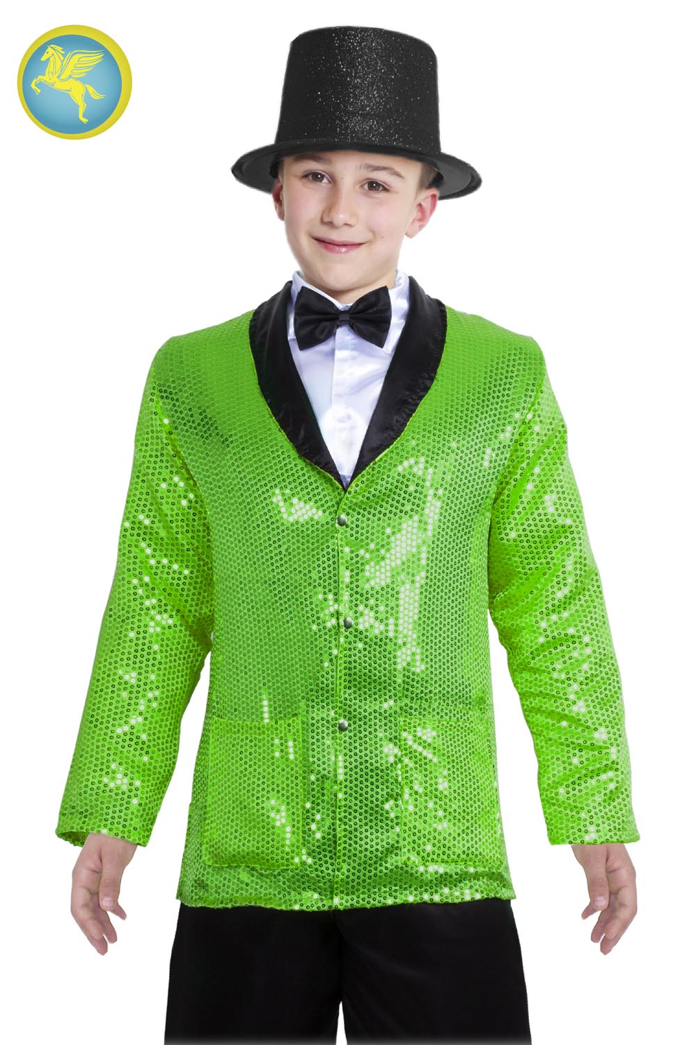 GIACCA  PAILLETTES VERDE